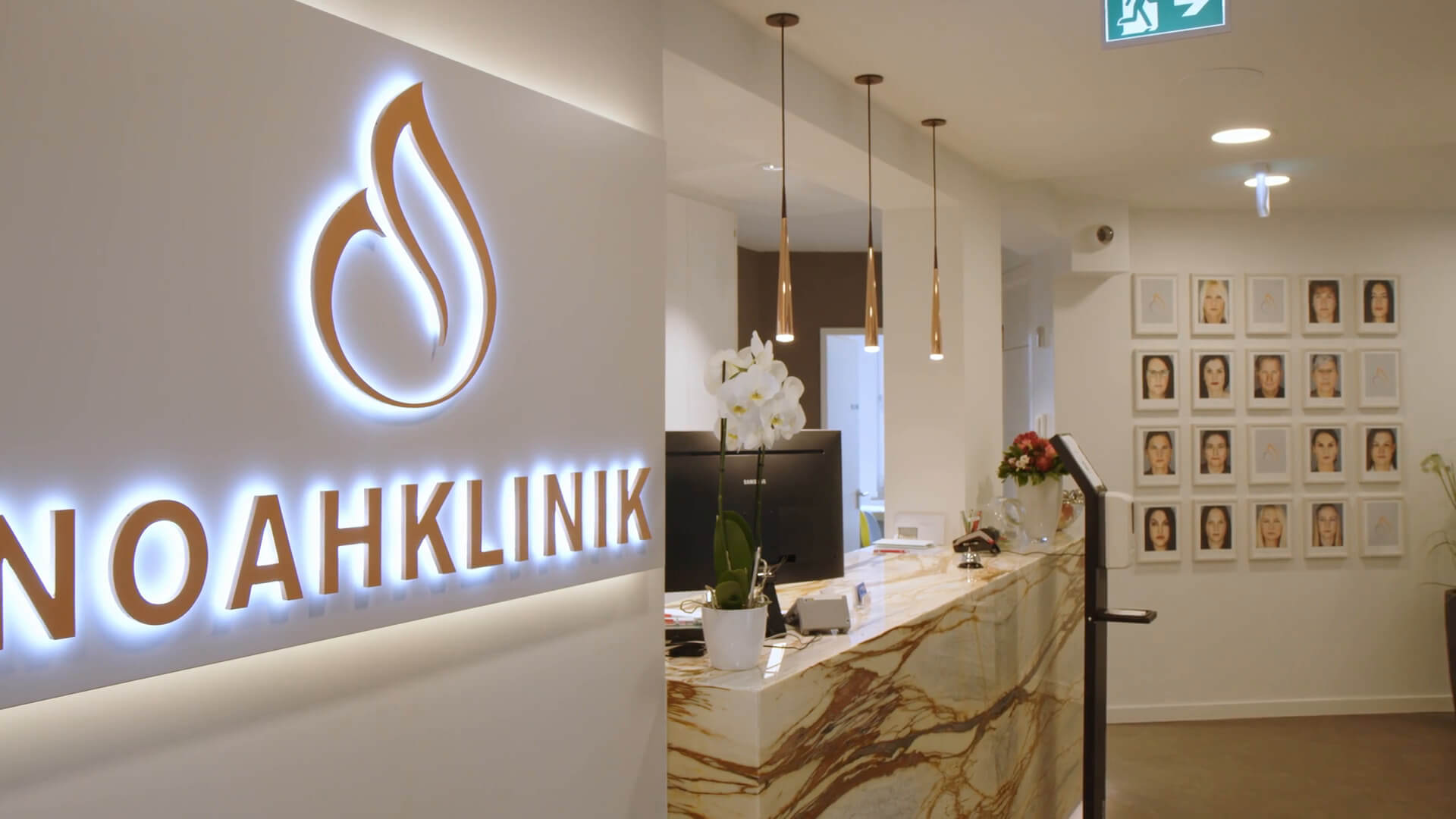 Noahklinik Eingangsbereich